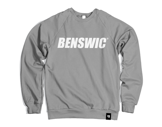 Benswic Logo Sponge Fleece Drop Shoulder Crew
